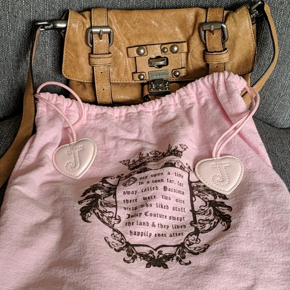 Juicy Couture tan leather Purse - Picture 2 of 7